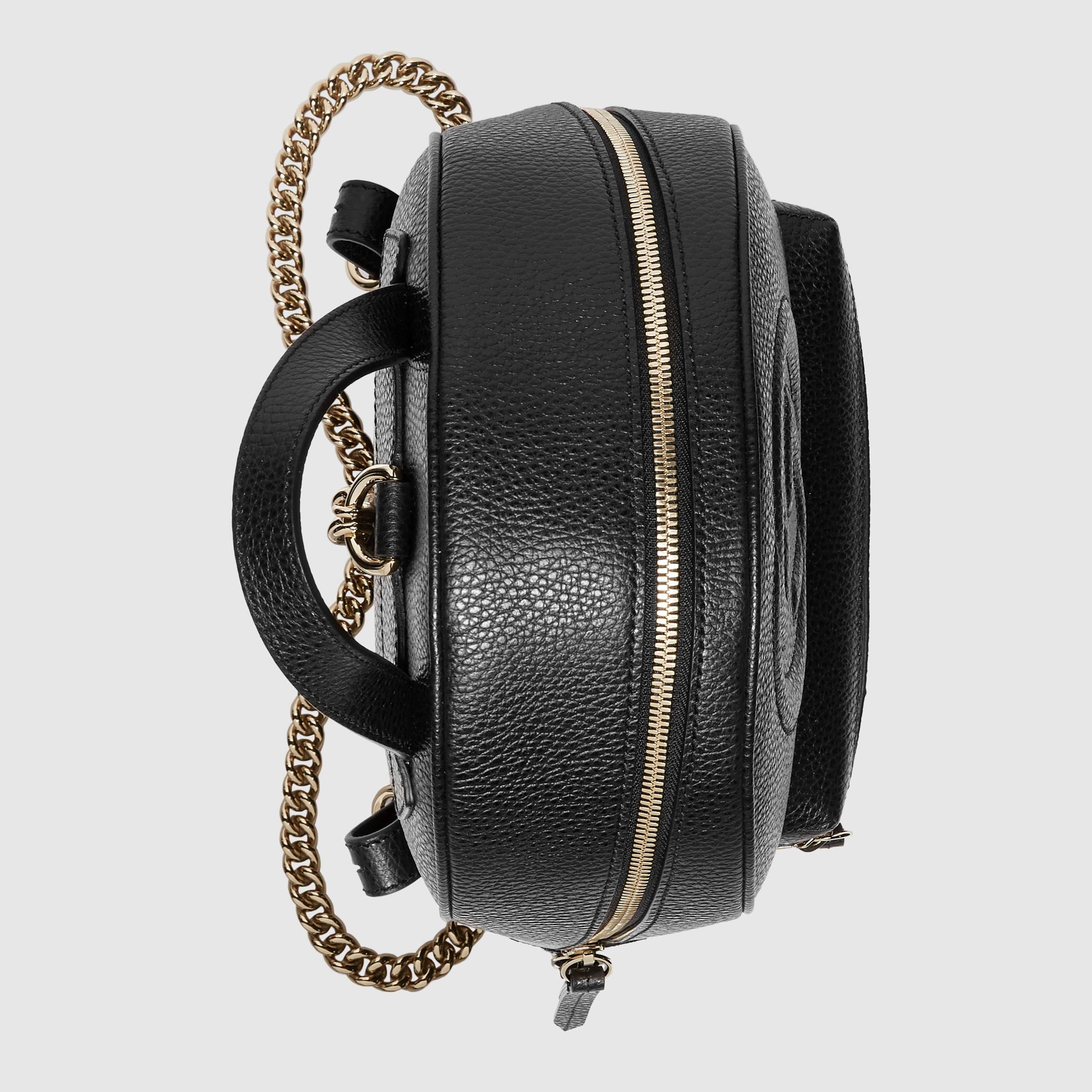gucci backpack nylon black